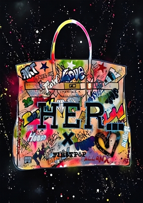 Her... Bag Graffiti 