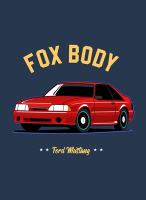 Fox lichaam Mustang auto's