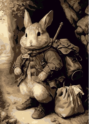 A bunny adventurer
