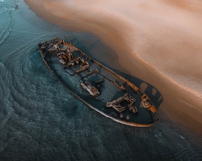 Bortglömt skeppsvrak vid Habonim