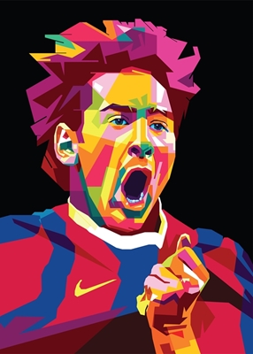 Lionel Messi Arte Pop