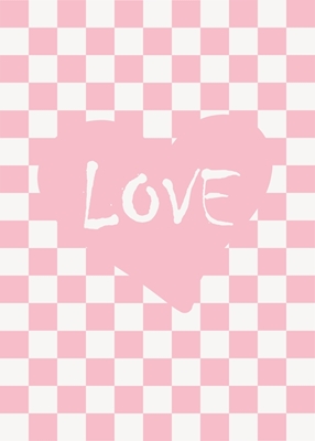 Kærlighed - en hjertevarm plakat