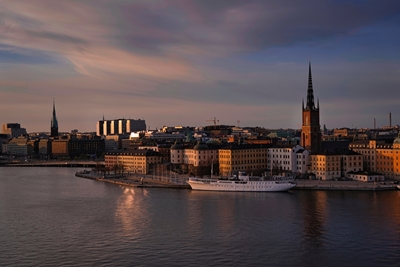 Sztokholm otulony złotem