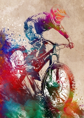 Ciclista di BMX 