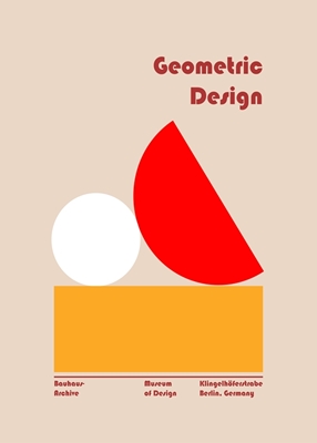 Design géométrique Bauhaus