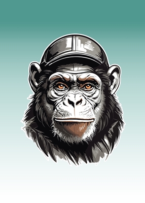 Chimpanzé Punk