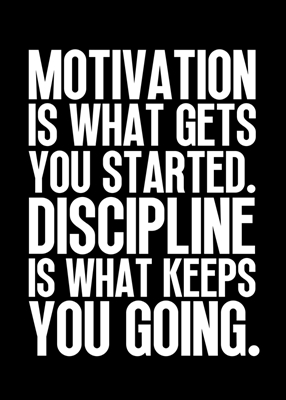 Motivace VS disciplína