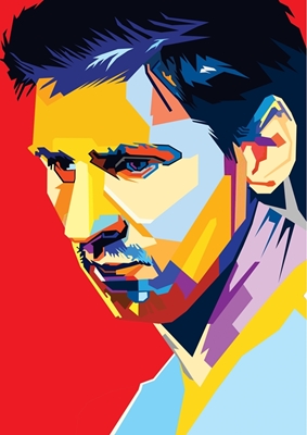 Lionel Messi Pop Art