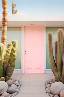 Palm Springsin vaaleanpunainen