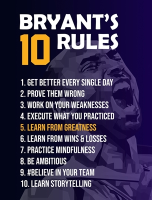 Regole di Kobe Bryant