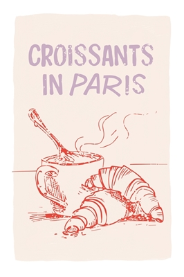 Croissants in Parijs