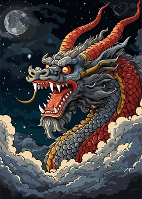 De Hemel van de Nacht van de draak