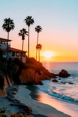 Laguna Beach Východ slunce