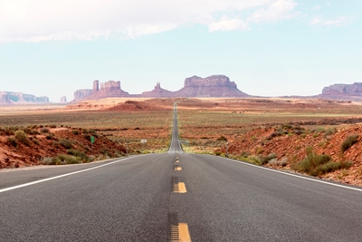 Highway Monument Valley
