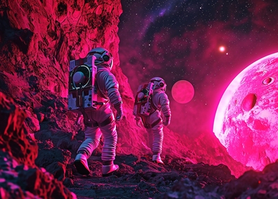 Mystery of Pink Planets