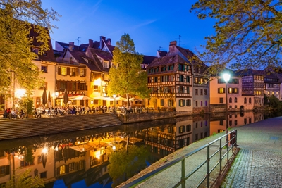 La Petite France kaupungissa Straßburg