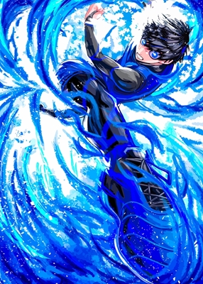 Fechadura Azul Yoichi Isagi