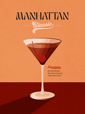Manhattan Chic Cocktail 