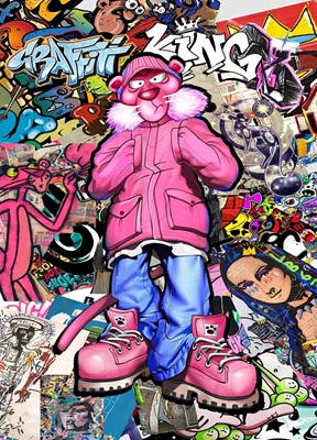 Rosa Pantern Hiphop