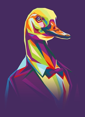 Mr Duck Pop Art