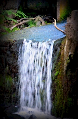 The waterfall in Överum