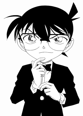 Detective Conan Manga Art