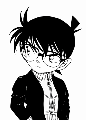 Detective Conan Manga Art