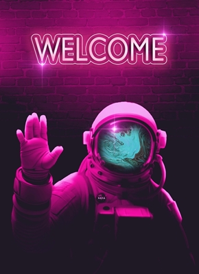 Astronaut Welcome to My Space