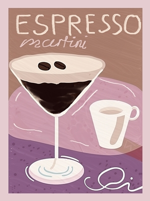 Espresso Martini plakat