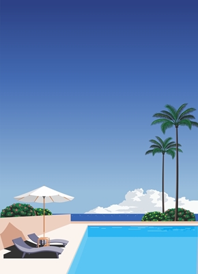 Tropisches Resort