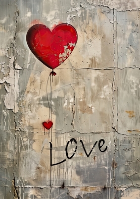 Balão do Amor Banksy