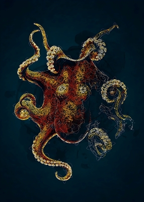 Tentaklerne - blæksprutte