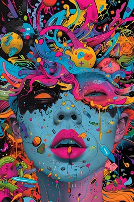 Surreal Color Frenzy