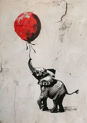 Banksy's babyolifant