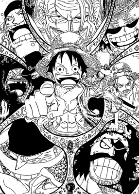 Art manga One Piece
