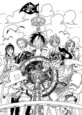 Sztuka mangi One Piece