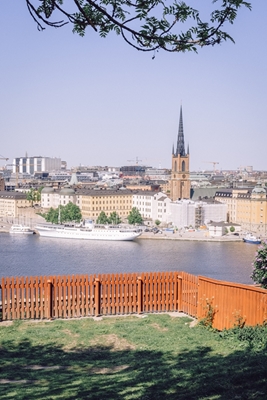 Stockholm Uitzicht vanaf het park