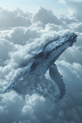 Cloud Whale in the Sky Sea