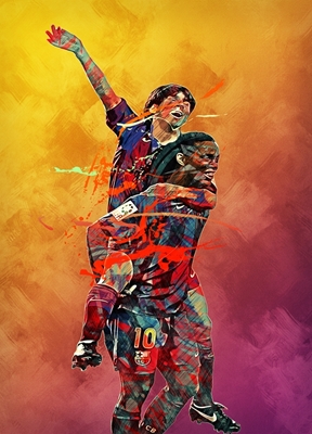Messi og Ronaldinho