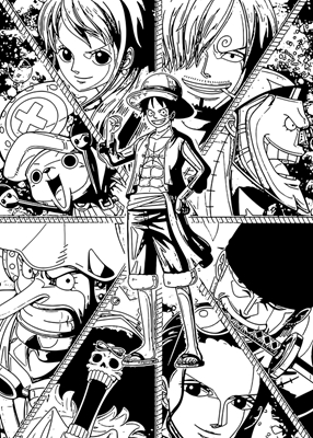 One Piece -mangataide