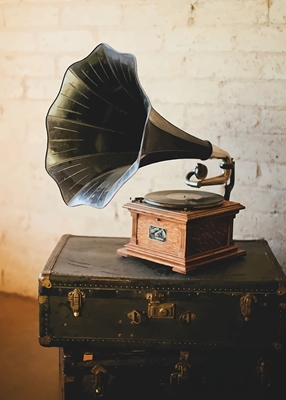 Gramophone Retro vintage