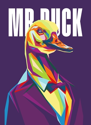 Mr Duck Pop Art