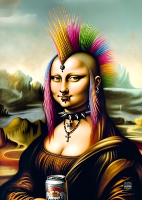 Punkkari Mona Lisa