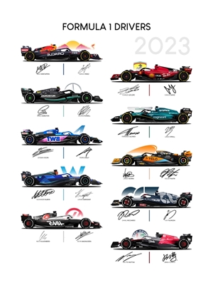 2023 Formula 1 Drivers List