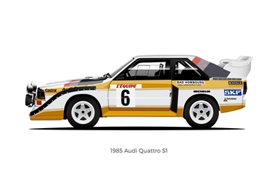 Audi Quattro S1 1985
