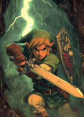 Legenden om Zelda-målning