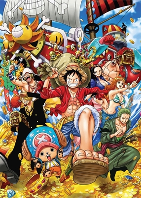 Equipe Completa de One Piece