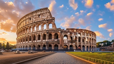 Hermus Sunrise Římské Koloseum