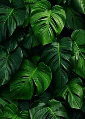 gröna blad