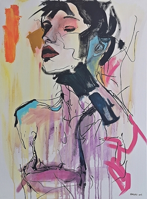 Abstract Female Portrait.